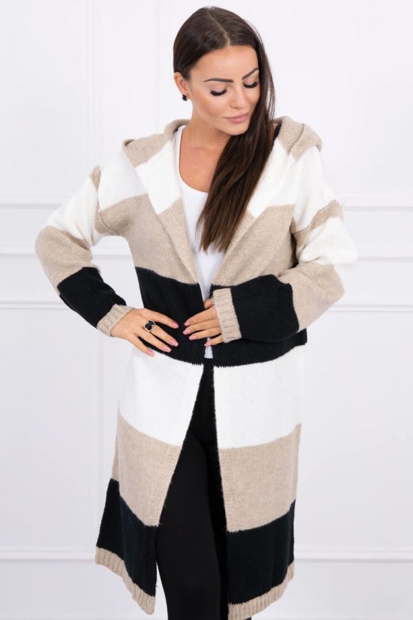 Striped cardigan