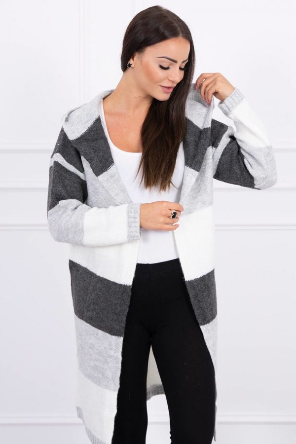 Striped cardigan