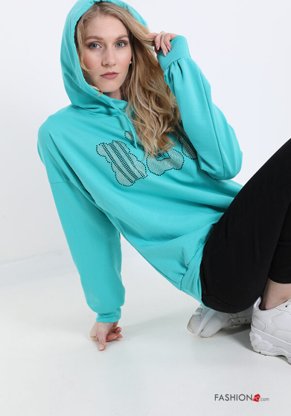 Jumper with a hood