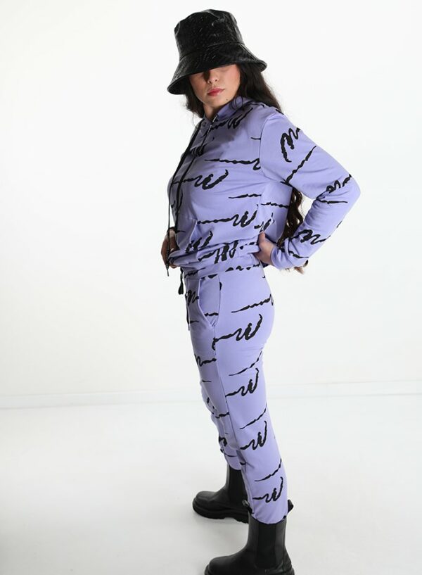 Women's tracksuit - Purple - Image 2