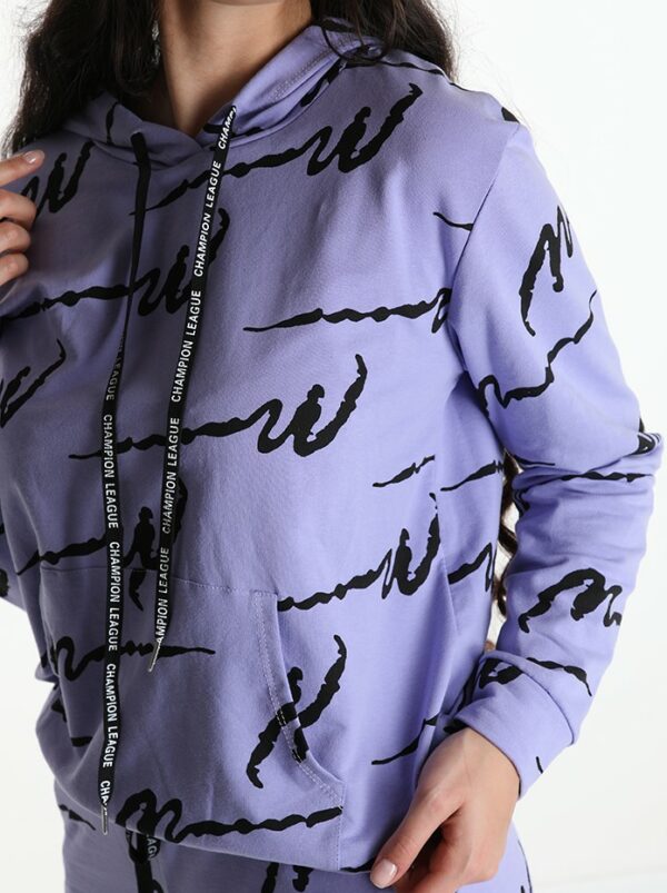 Women's tracksuit - Purple - Image 3