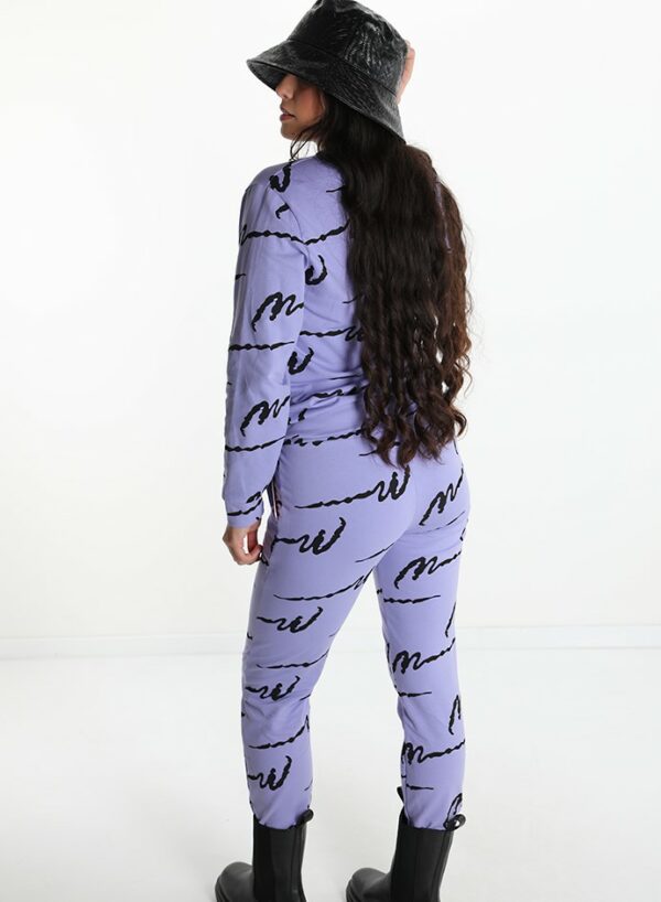 Women's tracksuit - Purple - Image 4