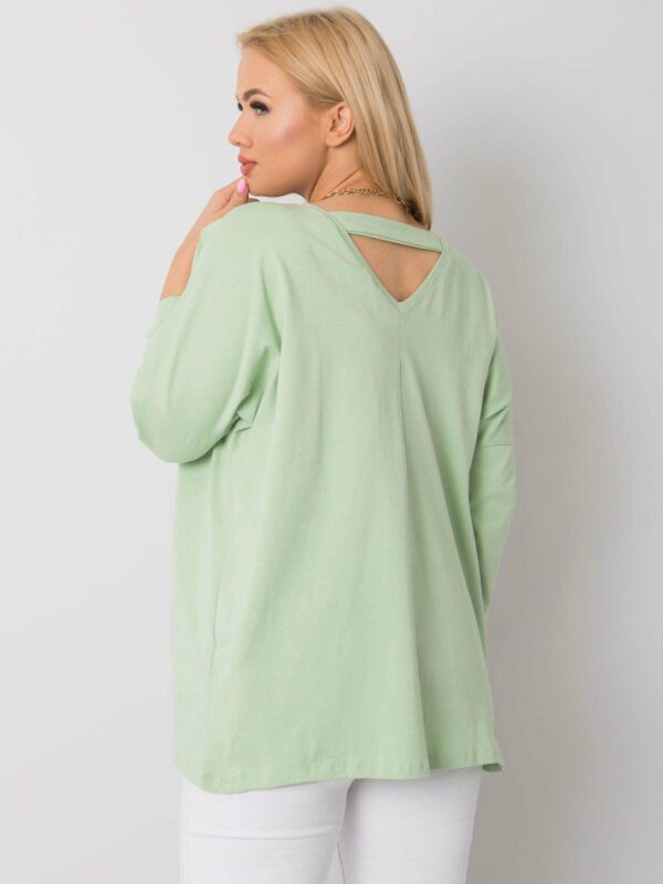 Blouse with an inscription - Image 2