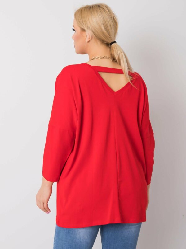 Blouse with an inscription - Image 3