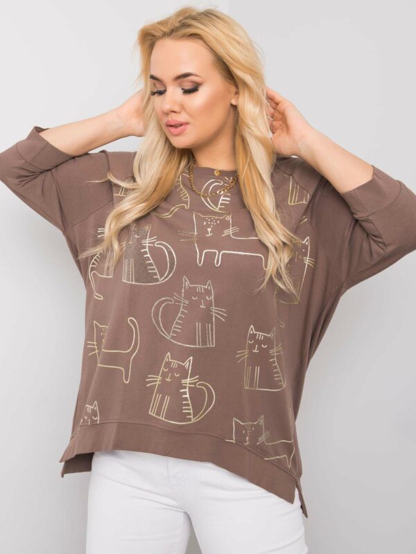 Light brown blouse