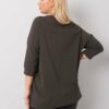 BROWN BLOUSE WITH CATS - Image 3