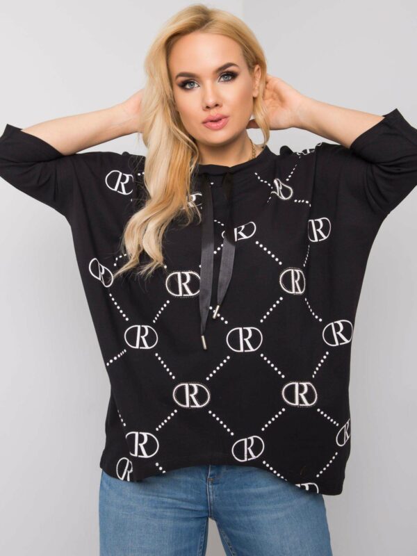 BLACK BLOUSE - Image 2