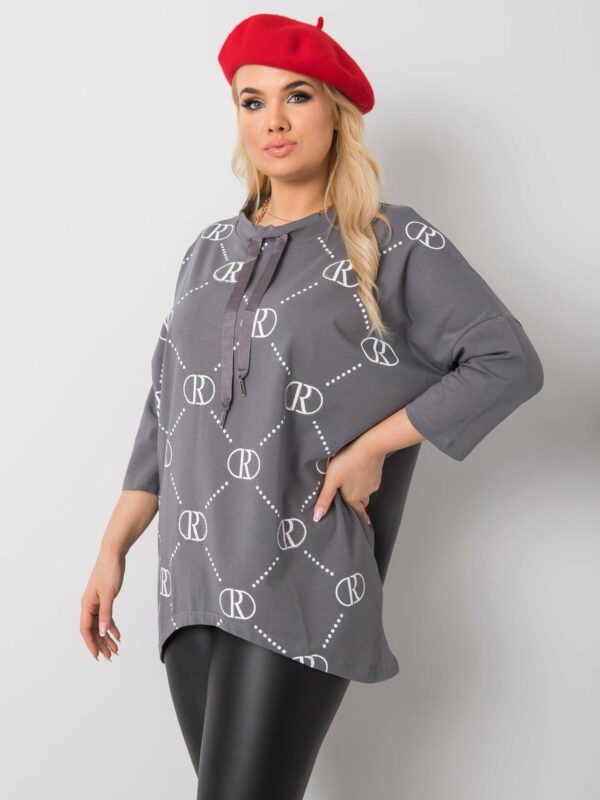 GREY BLOUSE