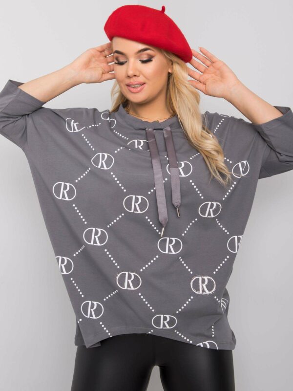 GREY BLOUSE - Image 2