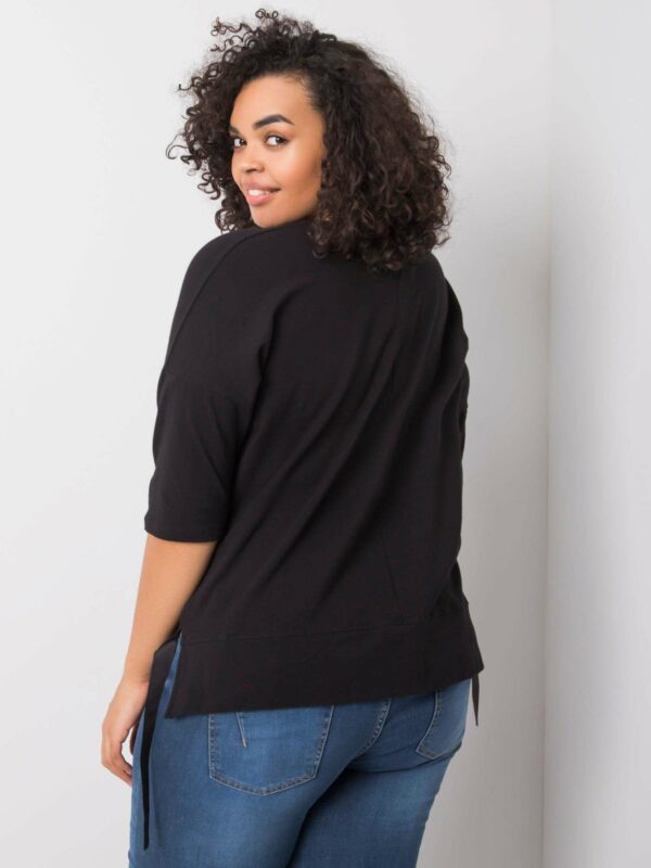 Black blouse with an eagle - Image 3