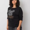 Black blouse with a Teddy BEAR - Image 2