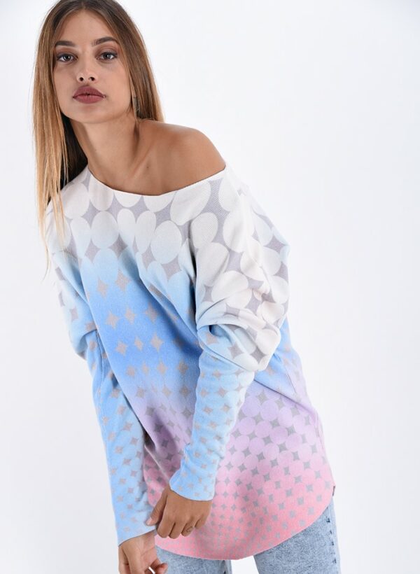 Rainbow blouse