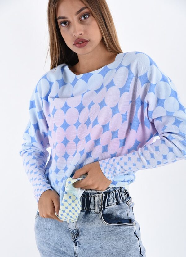 Rainbow blouse