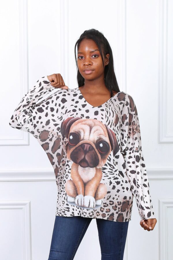 Pug blouse